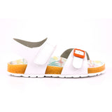 SUNKRO SYNTHE+INSOCK PRINT 33 BLANCO SUNSHINE