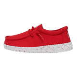 WALLY YOUTH SLUB CANVAS K RED