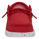 WALLY YOUTH SLUB CANVAS K RED