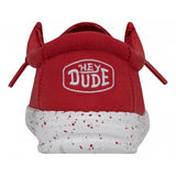 WALLY YOUTH SLUB CANVAS K RED