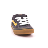 CALDRONE SUEDE GUM CHARCOAL/YELLOW