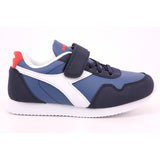 SIMPLE RUN PS D0596 BLU INSIGNIA/BIANCO