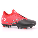UMBRO CYPHER-JNR FG BLACK/WHITE/VERMILLION