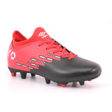 UMBRO CYPHER-JNR FG BLACK/WHITE/VERMILLION