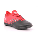 UMBRO CYPHER-JNR TF BLACK/WHITE/VERMILLION