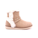 STIVALETTO FODERA PELLICCIA 016 TOPO