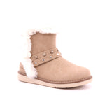 STIVALETTO FODERA PELLICCIA 016 TOPO