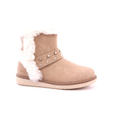 STIVALETTO FODERA PELLICCIA 016 TOPO