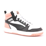 PUMA REBOUND V6 MID PUMA WHITE-PUMA BLACK