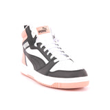 PUMA REBOUND V6 MID PUMA WHITE-PUMA BLACK