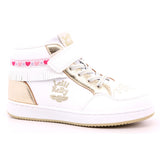 SCARPA LELLI KELLY FRANGETTA MIX BIANCO/ORO
