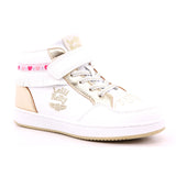 SCARPA LELLI KELLY FRANGETTA MIX BIANCO/ORO