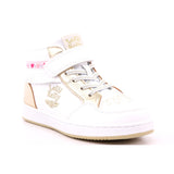 SCARPA LELLI KELLY FRANGETTA MIX BIANCO/ORO