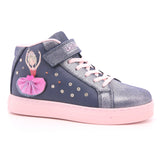 SCARPA LELLI KELLY MILLE STELLE LUCI BLU SUEDE