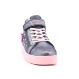 SCARPA LELLI KELLY MILLE STELLE LUCI BLU SUEDE