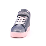SCARPA LELLI KELLY MILLE STELLE LUCI BLU SUEDE