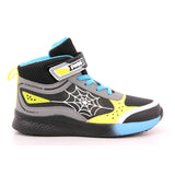 B&G INFINITY LIGHT NAPPA PU NERO-GIALL.FLUO