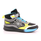 B&G INFINITY LIGHT NAPPA PU NERO-GIALL.FLUO