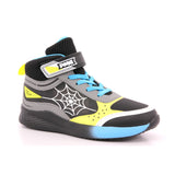 B&G INFINITY LIGHT NAPPA PU NERO-GIALL.FLUO