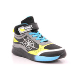 B&G INFINITY LIGHT NAPPA PU NERO-GIALL.FLUO
