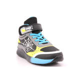 B&G INFINITY LIGHT NAPPA PU NERO-GIALL.FLUO
