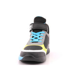 B&G INFINITY LIGHT NAPPA PU NERO-GIALL.FLUO