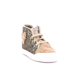 W BASKET PICCOLO ZIP GLITTER/RICCIOLO TAUPE