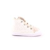 W BASKET PICCOLO ZIP GLITTER/RICCIOLO PANNA