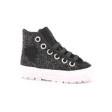 88W GLITTER RICCIOLO NERO