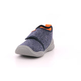 ZAPATILLA BASICA FIELTRO AZUL MARINO