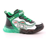 SCARPA BULL BOYS SPINOSAURO MID BIANCO/VERDE