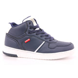KICK MID 0040 NAVY ALLACCIATA