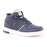 KICK MID 0040 NAVY ALLACCIATA