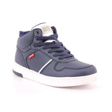 KICK MID 0040 NAVY ALLACCIATA