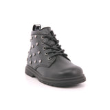 SABBATH 0057 MID J VEG.LEATHER BLACK