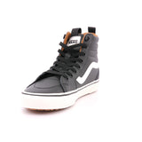 MN FILMORE HI VANSGUARD LEATHER BLACK/MARSHMALLOW
