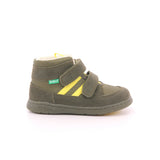 KICKBUBBLOKRO NYLON + SUEDE OTHER KHAKI