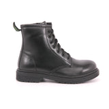 EVOCA JUNIOR BLACK - LACCI CUCITURE E FONDO BLACK