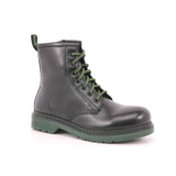 EVOCA JUNIOR BLACK LACCI CUCITURE FONDO ARMI GREEN