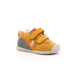 BOTIN CASUAL YEMA Y MOSTAZA