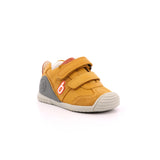 BOTIN CASUAL YEMA Y MOSTAZA