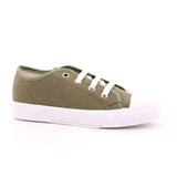 SCARPA LACCI BASSA COTTON VERDE MILITARE