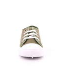 SCARPA LACCI BASSA COTTON VERDE MILITARE