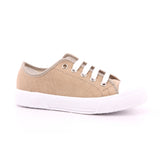 SCARPA LACCI BASSA COTTON SABBIA
