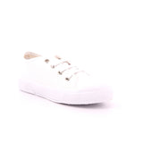 SCARPA LACCI BASSA COTTON BIANCO