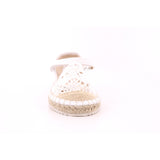 019 BIANCO SCARPA TACCO PUNTA CROCHET