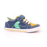 DENIM JEANS Y CANVAS MOSTAZA