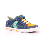 DENIM JEANS Y CANVAS MOSTAZA