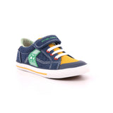 DENIM JEANS Y CANVAS MOSTAZA