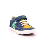 DENIM JEANS Y CANVAS MOSTAZA